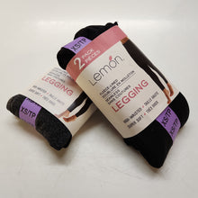 Load image into Gallery viewer, Lemon Fleece-Lined Seamless Leggings