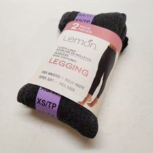 Load image into Gallery viewer, Lemon Fleece-Lined Seamless Leggings