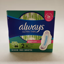 Load image into Gallery viewer, Always Ultra Thin Long 88pk