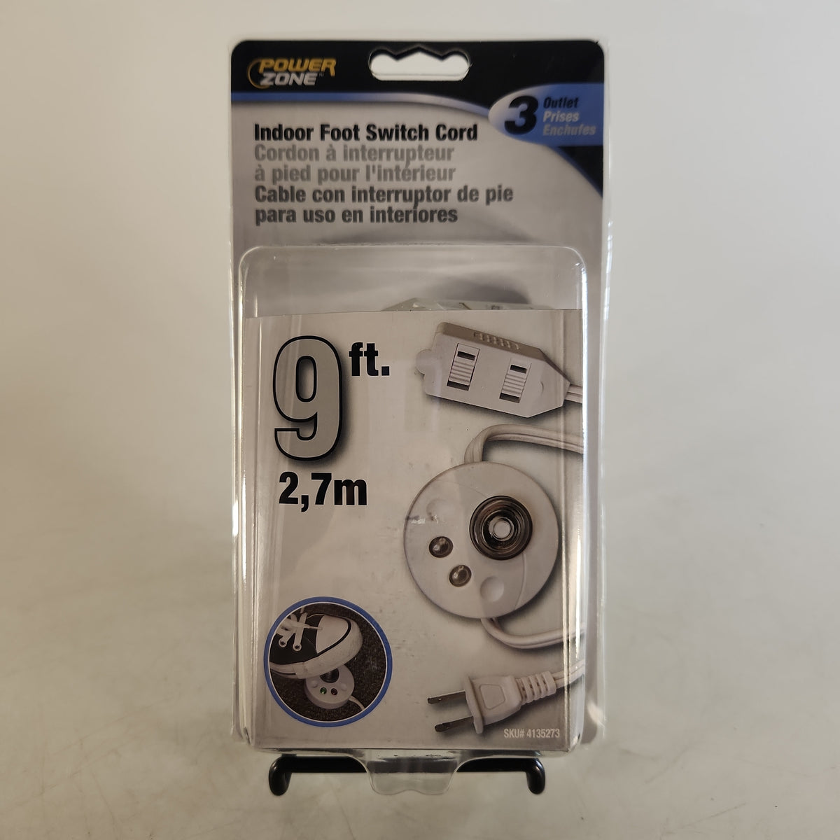 Power Zone Indoor Foot Switch Cord 9ft. Morrow's of Drumbo