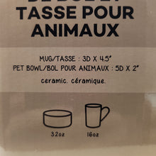 Load image into Gallery viewer, Pet Bowl & Mug Set *SALE*