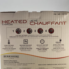 Load image into Gallery viewer, Berkshire Life Heated Throw