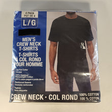 Load image into Gallery viewer, Store Brand Men's Crew Neck T-Shirts 4pk