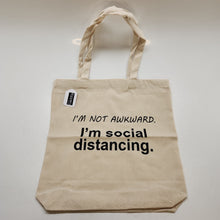 Load image into Gallery viewer, Punny Canvas Tote Bag *SALE*