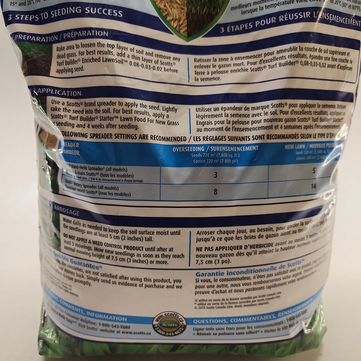 Scotts Grass Seed Supreme 4kg Morrow's of Drumbo