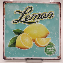 Load image into Gallery viewer, Decorative Metal Fruit Signs *SALE*