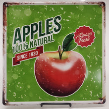 Load image into Gallery viewer, Decorative Metal Fruit Signs *SALE*