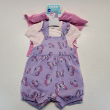 Load image into Gallery viewer, Pekkle 3pc Overall, Bodysuit & Shirt Set