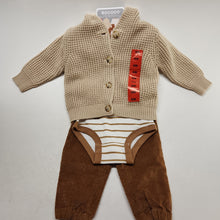 Load image into Gallery viewer, Rococo Kids Knitted Sweater & Corduroy 3pc Set