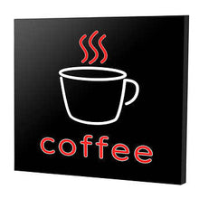 Load image into Gallery viewer, LED Lighted NANO Coffee Sign *Sale*