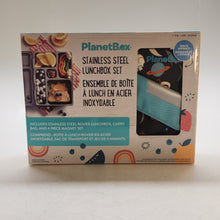 Load image into Gallery viewer, PlanetBox Stainless Steel Lunchbox Set