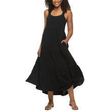 Load image into Gallery viewer, Black Bow Women's Maxi Dress