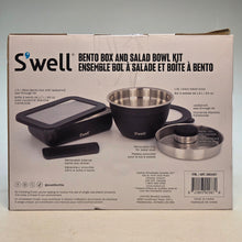 Load image into Gallery viewer, S'well Bento Box & Salad Bowl Kit