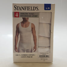 Load image into Gallery viewer, Stanfield's Men's Athletic Tank Tops 4pk