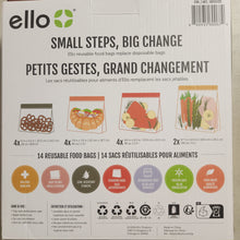 Load image into Gallery viewer, Ello Reuseable Food Storage Bags