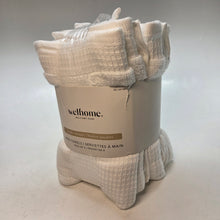 Load image into Gallery viewer, Welhome Waffle Texture Hand Towels 4pk