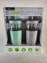 Load image into Gallery viewer, Reduce Insulated Glass Tumblers 2pk × 590ml