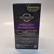 Load image into Gallery viewer, Craft Roasters Imerpial Blend Compostable Coffee Pods
