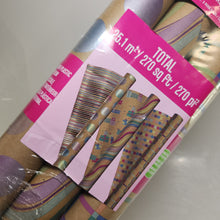 Load image into Gallery viewer, Store Brand Double Sided Recycled Paper Gift Wrap