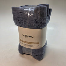 Load image into Gallery viewer, Welhome Waffle Texture Hand Towels 4pk