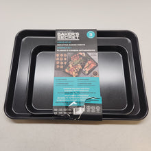 Load image into Gallery viewer, Baker's Secret Non-Stick Baking Sheets 3pc