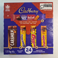 Load image into Gallery viewer, Cadbury Bars 24pk