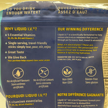 Load image into Gallery viewer, Liquid I.V. Electrolyte Drink Mix