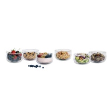 Load image into Gallery viewer, HENCKELS 6pc Double Wall Glass Bowls *SALE*
