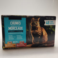 Load image into Gallery viewer, Chunks CAT Food 48pk