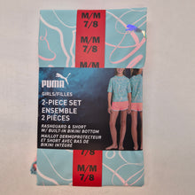 Load image into Gallery viewer, Puma Girl's 2pc Rashguard Set