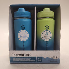 Load image into Gallery viewer, ThermoFlask Insulated Stainless Steel Water Bottle 474ml