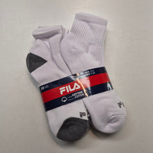 Load image into Gallery viewer, Fila Men's Ankle Sock 10pk