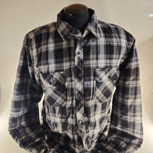 Load image into Gallery viewer, BC Clothing Insulated Snap Plaid Flannel Button Up
