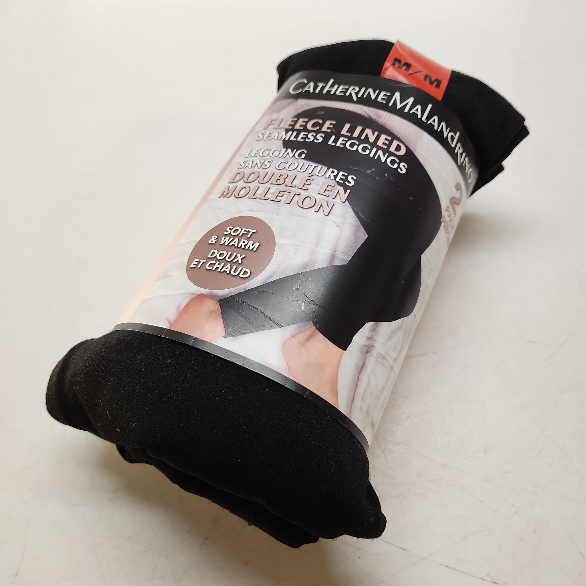 Catherine Malandrino 2 Pack of Textured Fleece Lined Seamless Leggings –  CanadaWide Liquidations