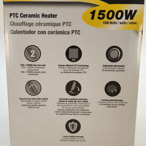 Power Zone PTC Ceramic Heater