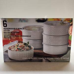 Signature Microwavable Bowls With Lids