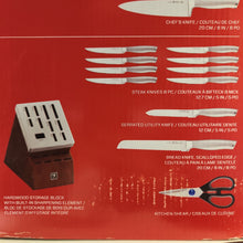 Load image into Gallery viewer, Henckels 20pc Self-Sharpening Knife Block Set
