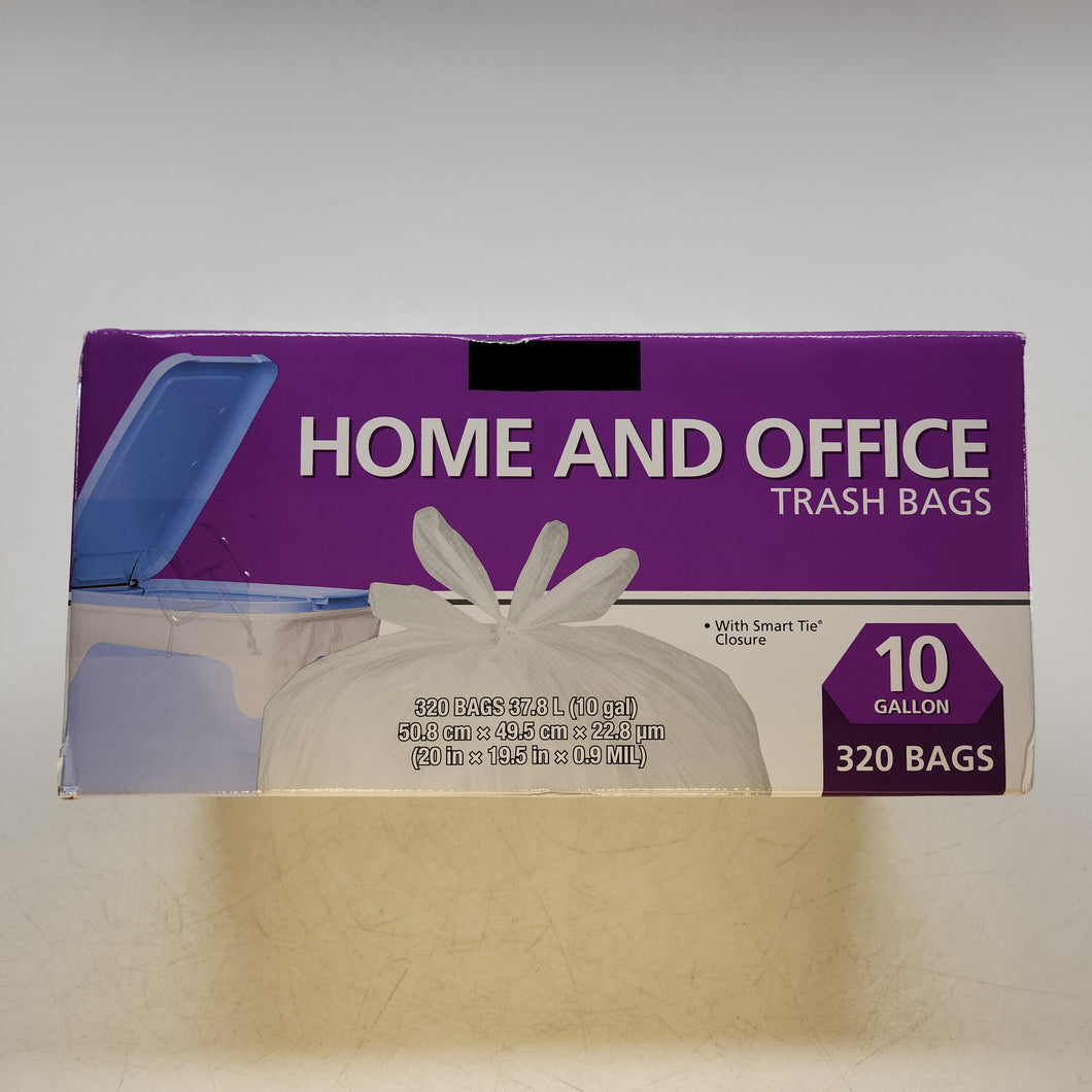 Store Brand 10 Gallon Home & Office Trash Bags