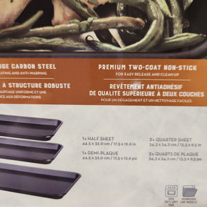 Lagostina 3pc Baking Sheet Set
