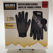 Load image into Gallery viewer, Holmes Workwear Winter Work Gloves 2pk
