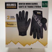 Load image into Gallery viewer, Holmes Workwear Winter Work Gloves 2pk
