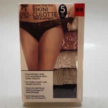 Load image into Gallery viewer, Black Bow Women&#39;s Bikini Underwear *Final Sale*
