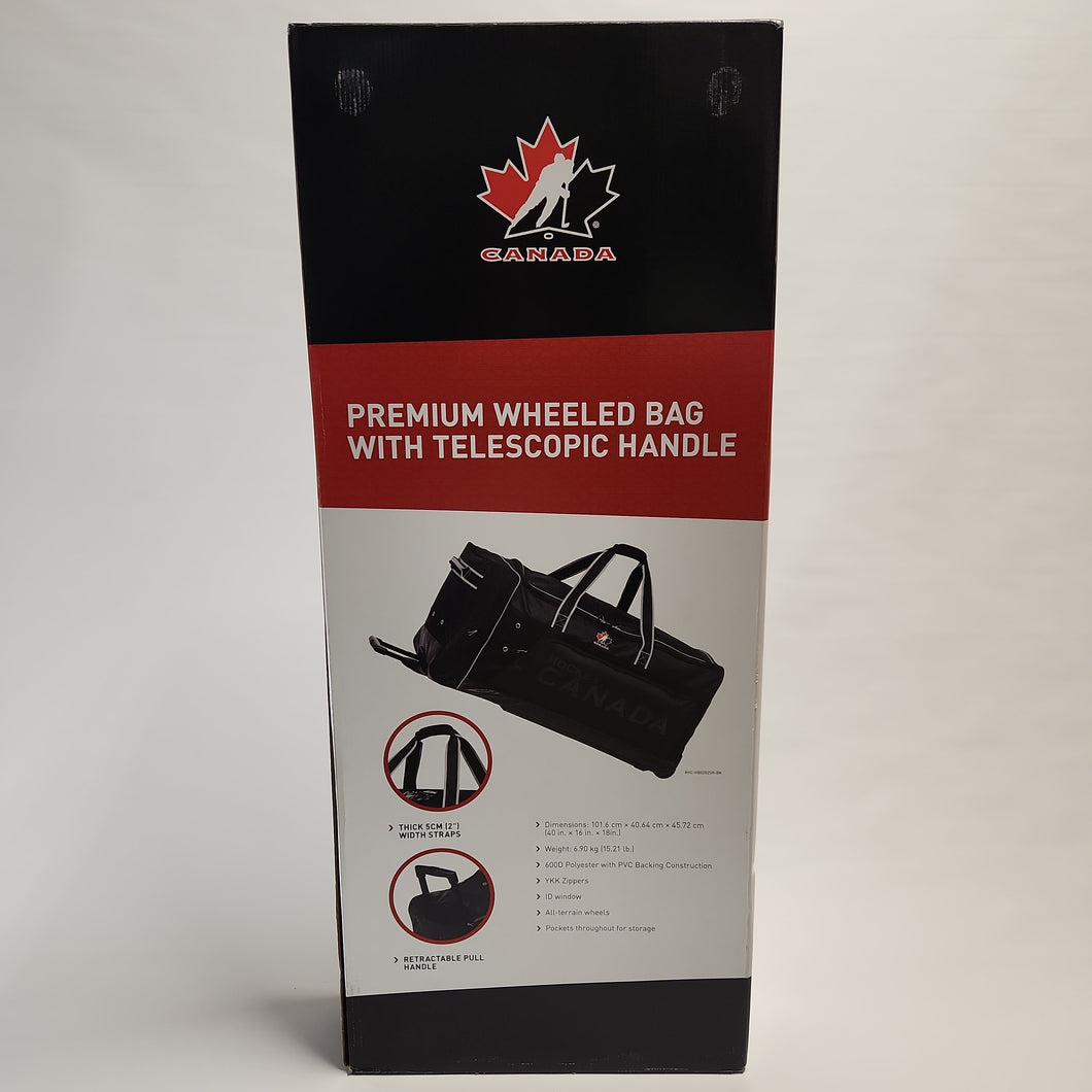 Team Canada Premium Wheeled Hockey Bag