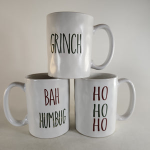 Seasonal Sarcastic White Oversized Mug