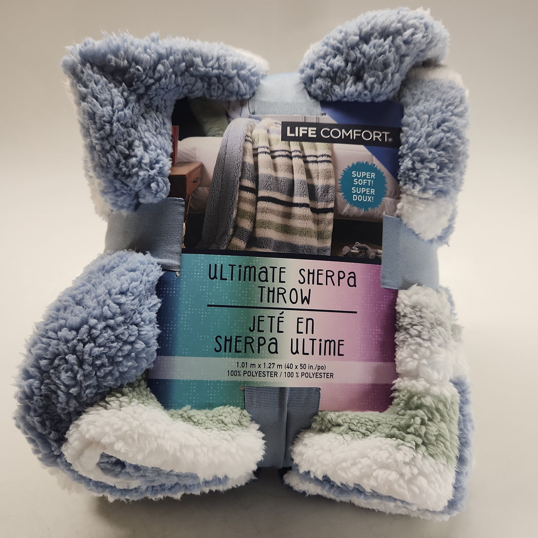 Life Comfort Ultimate Sherpa Throw