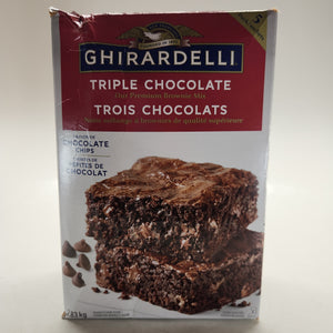 Ghirardelli Triple Chocolate Brownie Mix