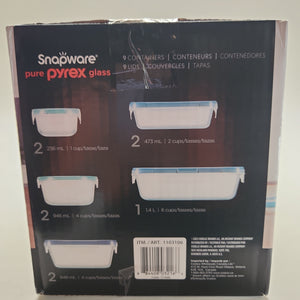 Snapware Pyrex Glass