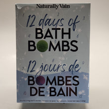 Load image into Gallery viewer, Naturally Vain 12 Days Of Bath Bombs
