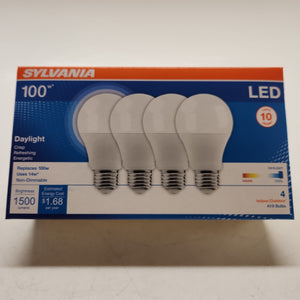 Sylvania 100w Daylight LED Bulbs 4pk