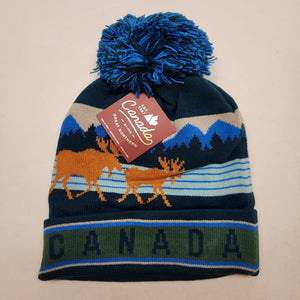 Great Northern Kid's Canadian Scene Lined Touqe